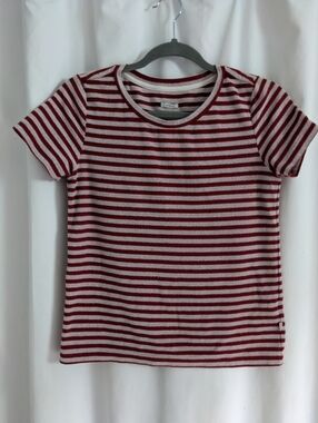 Aigle French Terry Striped Tee Size 36 Small